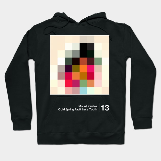 Mount Kimbie / Minimal Style Graphic Artwork Hoodie by saudade